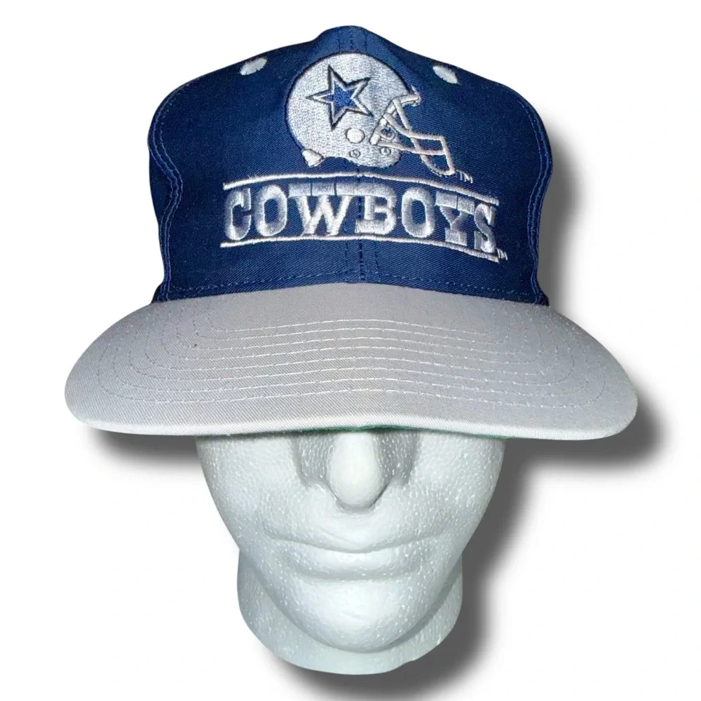 Vintage‎ Dallas Cowboys Hat Eastport NFL Front Row Snapback 6 Panel Cap